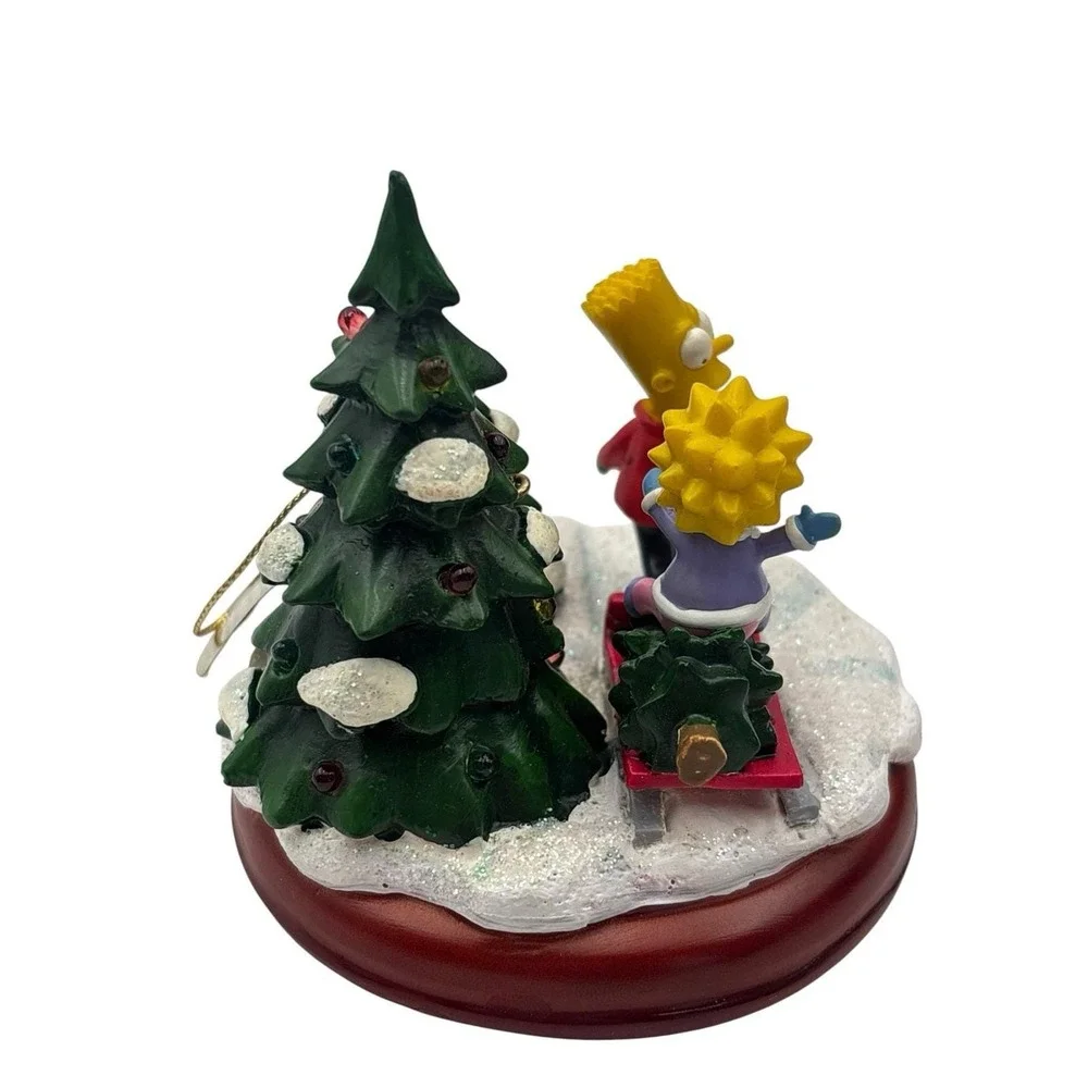 The Simpsons Bradford Christmas Ornament Illuminated 